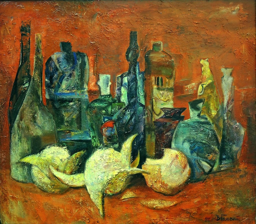 Still life with grapefruits